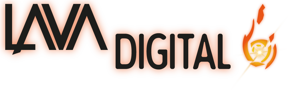 Logo de Lava Digital entreprise spécialisée dans la création de site web, créée par Jordan Emery